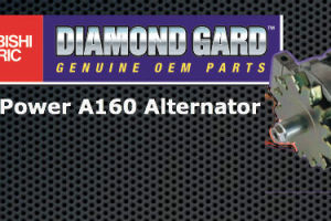 New Diamond Power A160 Alternator from Mitsubishi