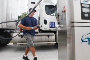 The New Truck Stop: Filling Up With Natural Gas for the Long Haul