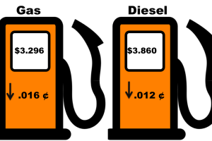 Fuel Prices Drop Slightly