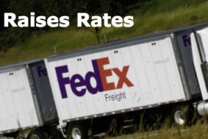 FedEx to Boost Shipping Rates 3.9%