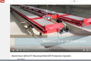 New Space-saving Reverse Roll-off Protection on Platform Lift from Stertil-Koni