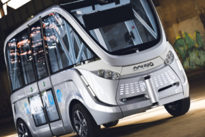 First Fully Autonomous, Driverless Public Transport Travels 28 MPH
