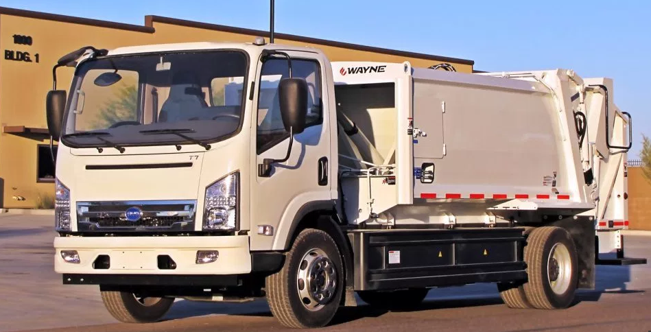 First All-Electric Refuse Truck from  BYD and Wayne Engineering