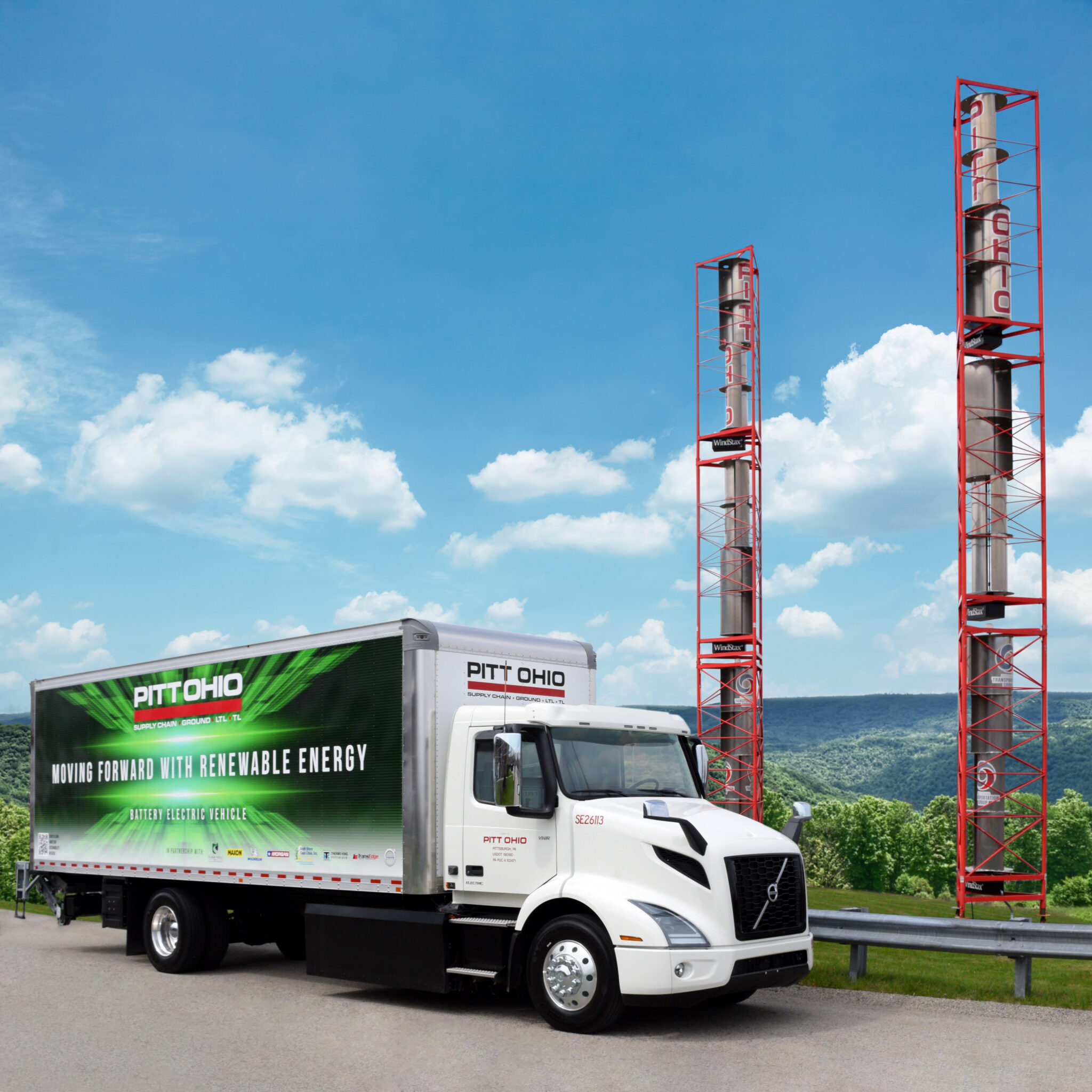 Pitt Ohio Begins Operation Of First Volvo Vnr Electric Trucks In Ohio