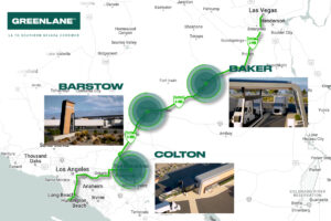 Greenlane Announces 280-mile Corridor of Commercial EV Charging Stations from Los Angeles to Las Vegas