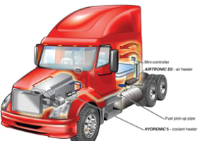 Cab Comfort and Engine Pre-heating for Trucks from Espar