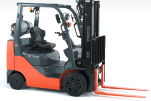 Toyota Rolls with the First 4-Way Suspension Seat Forklift