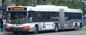 CTA Articulated Bus