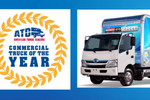 Hino Trucks Hybrid 195h Named Med. Duty Commercial Truck of the Year
