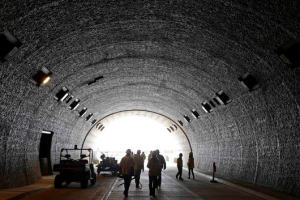 Devil’s Slide Tunnel Makes Progress