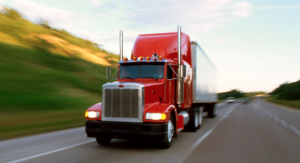 Truck on Highway