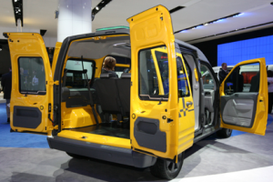 Ford Debuts Taxi of the Future:  Increased Space, CNG/LPG Capability