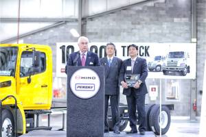 Hino Milestone: 10,000th Truck to Penske