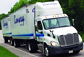 Con-way Freight Launches In-Cab Monitor, Sense Alert System
