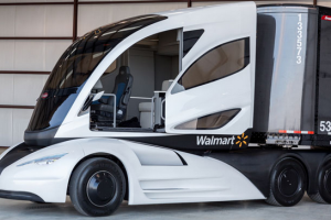 Walmart Debuts Futuristic Truck at MATS