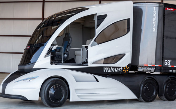Walmart Futuristic Truck