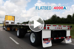 New Video Featuring Flatbeds & Curtainsided Trailers from Utility Trailer