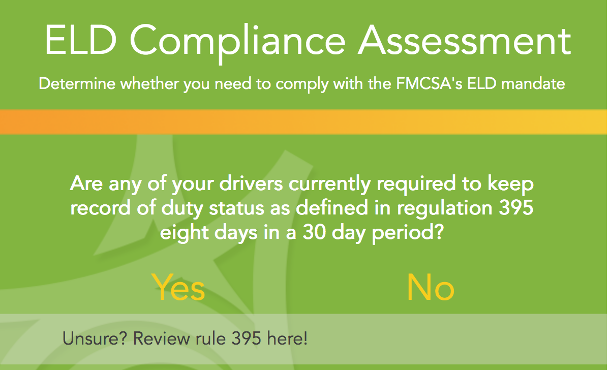 ELD Mandate Compliance Assessment from Omnitracs