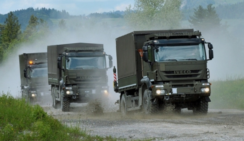  Iveco Defence to Deliver First 400 Units in Euro 6 Truck Order to Swiss Armed Forces