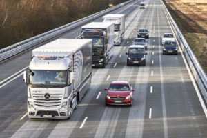 Daimler Trucks Tests Truck Platooning On Public Highways