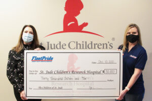 FleetPride Presents $30,000 Donation to Support St. Jude Children’s Research Hospital