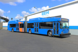 The Nation’s First 60-Foot Bus Rehabilitation to Battery Electric