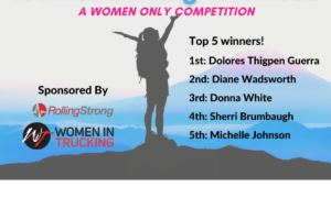 Rolling Strong and Women In Trucking Announce Competition Winners