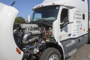 Near-Zero Heavy-Duty Diesel Engine Enters Fleet Service