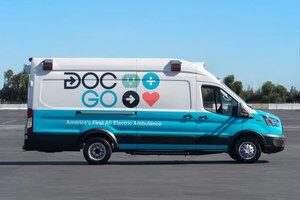 DocGo First Patient Transport in All-Electric Zero-Emissions Ambulance