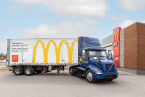 First Volvo VNR Electric into its Montreal Fleet to Serve McDonald’s Canada Supply Chain