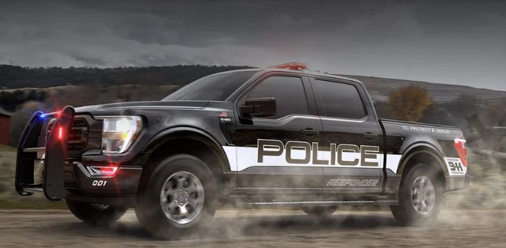 Ford introduces police version of the electric F-150 Lightning