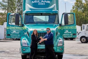 McLane Company Integrates Volvo VNR Electric Trucks Into Southern California Supply Chain Logistics