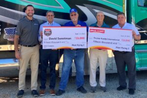 Pilot Flying J Reveals 2022 Road Warriors and Surprises Grand Prize Winner with Donation to Trucker Buddy