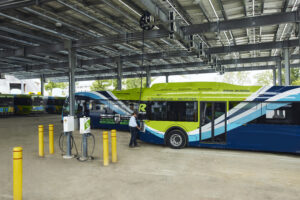 Washington, D.C. region’s first clean energy microgrid charges Maryland electric transit fleet; will save over 160,000 metric tons of lifetime carbon emissions