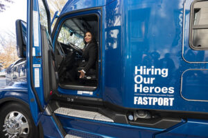 <strong>Ashley Leiva of Noemi Trucking Awarded Kenworth T680 Next Generation as Top Military Veteran Rookie Driver</strong>