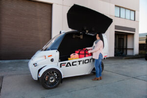 <strong>Faction Introduces Driverless Delivery for Tech-Forward Businesses in San Francisco Bay Area; Cocola Bakery Is First Partner</strong>