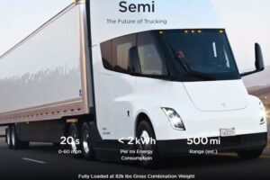 PepsiCo Takes Delivery of Tesla Semi Trucks in December
