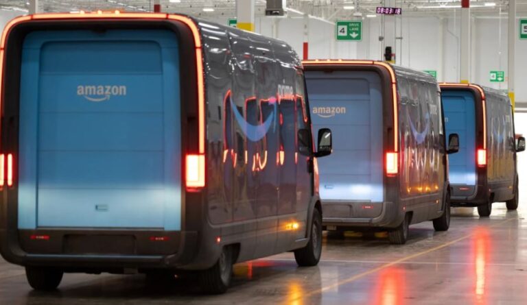 Amazon has rolled out more than 3,000 custom electric delivery vans ...