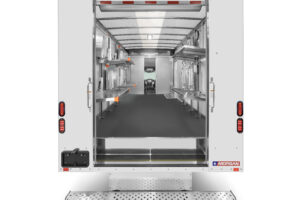 <strong>Morgan Truck Body Showcases Class 4 Parcel Van Full-height Walk-through on Electric Chassis</strong>