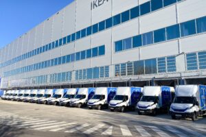 QUANTRON delivers hydrogen trucks to the first IKEA market worldwide