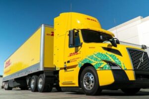 DHL Supply Chain announced the deployment of its first Class 8 electric trucks in North America