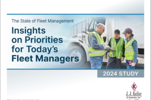 J. J. Keller Study Reports on Greatest Pain Points for Fleet Managers