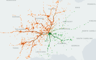 Commercial Freight Insights from Five Key U.S. Bridges