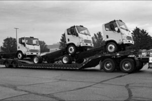 BOLLINGER MOTORS DELIVERS B4 EV TRUCKS TO WEST COAST DEALER, TEC EQUIPMENT