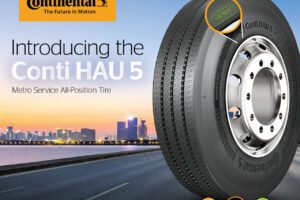 Continental Introduces EV Compatible Tire for Urban City Buses