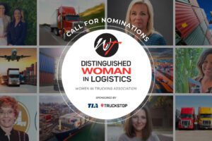 Women In Trucking Call for Nominations: 2025 Distinguished Woman in Logistics Award