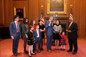 Sean Duffy Sworn In as Secretary of U.S. Department of Transportation